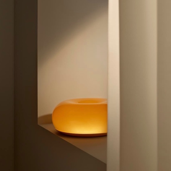 IKEA VARMBLIXT Orange Donut Table Wall Lamp Sabine Marcellis New in Box - Picture 3 of 7